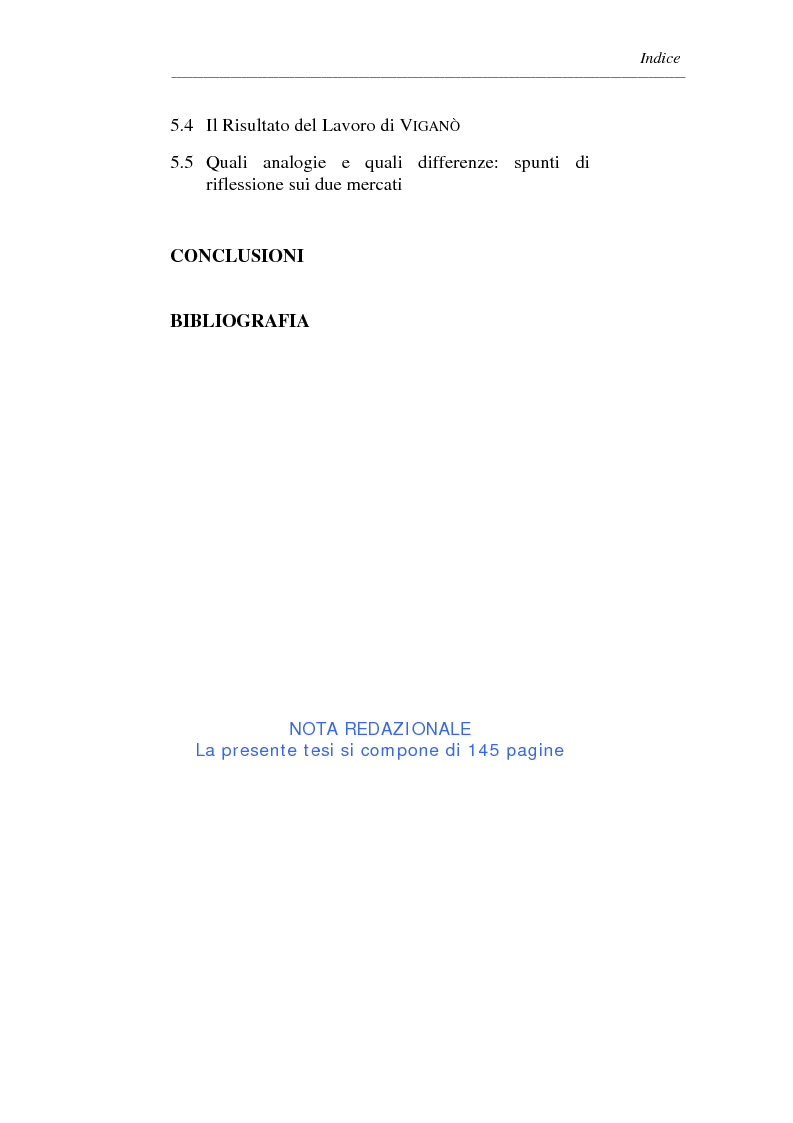 Indice della tesi: La microfinanza e la sostenibilità economica del group lending, Pagina 3