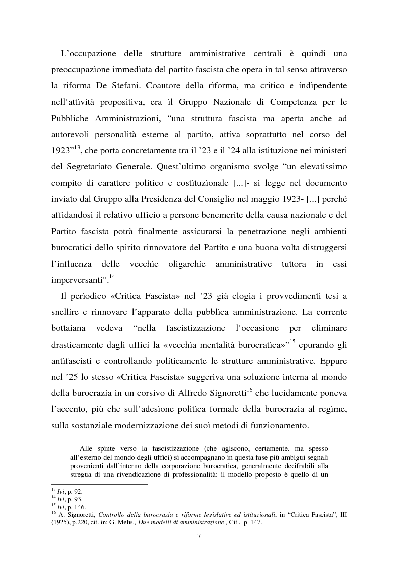 Anteprima della tesi: L'epurazione nella pubblica amministrazione tra 1943 e 1948, Pagina 7
