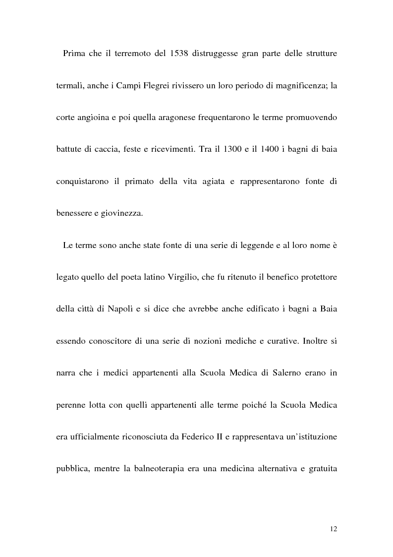 Anteprima della tesi: Itinerario termale da Pozzuoli a Napoli nel XIII secolo, Pagina 9