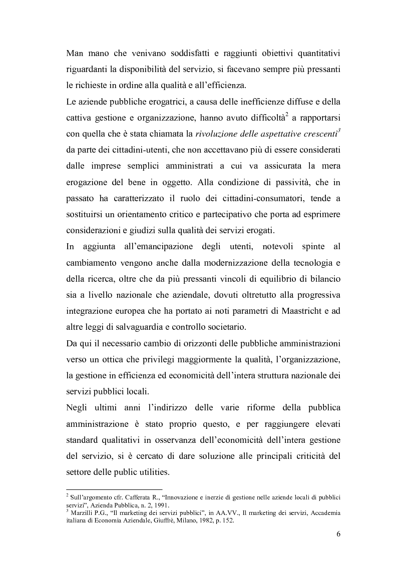 Anteprima della tesi: Tendenze evolutive nella gestione delle risorse idriche. L'esperienza di Amps Parma., Pagina 5
