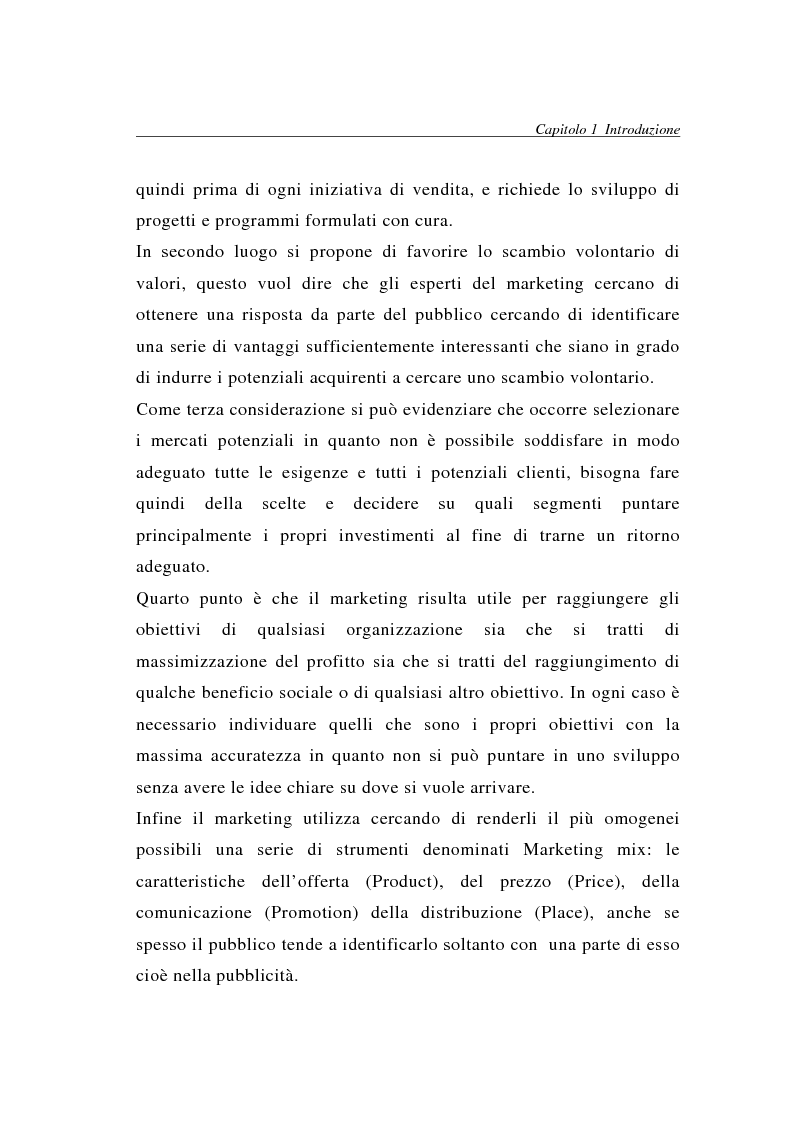Anteprima della tesi: Potenzialità del marketing per le libere professioni, Pagina 6