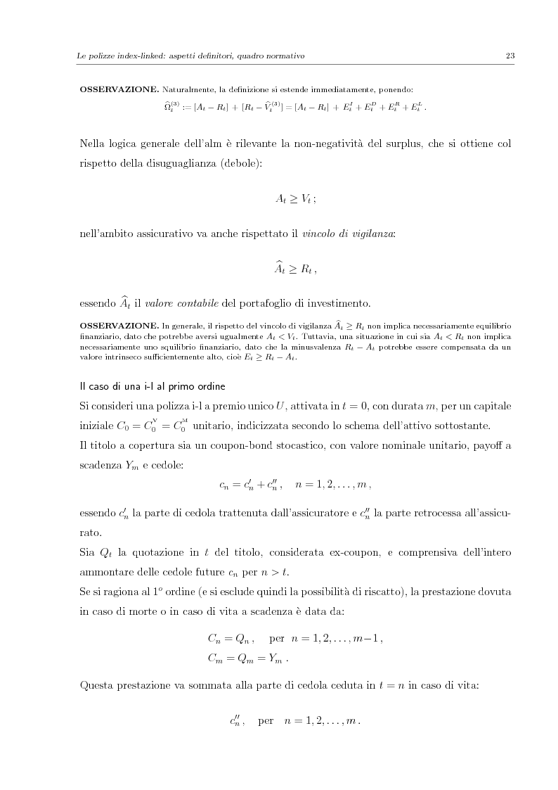 Anteprima della tesi: Valutazione e Controllo di Polizze Index-Linked, Pagina 3