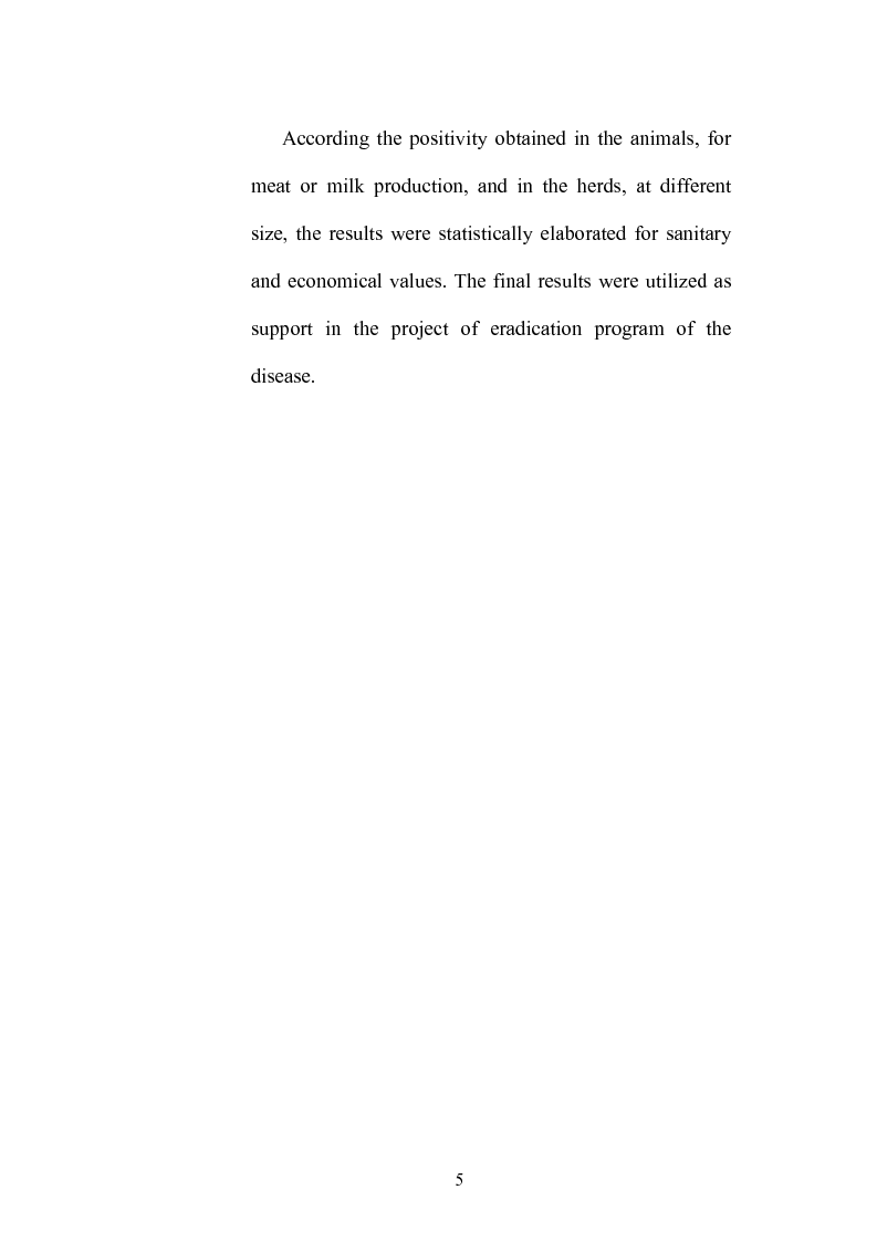 Anteprima della tesi: Rinotracheite infettiva del bovino (IBR): programmi di eradicazione, Pagina 2