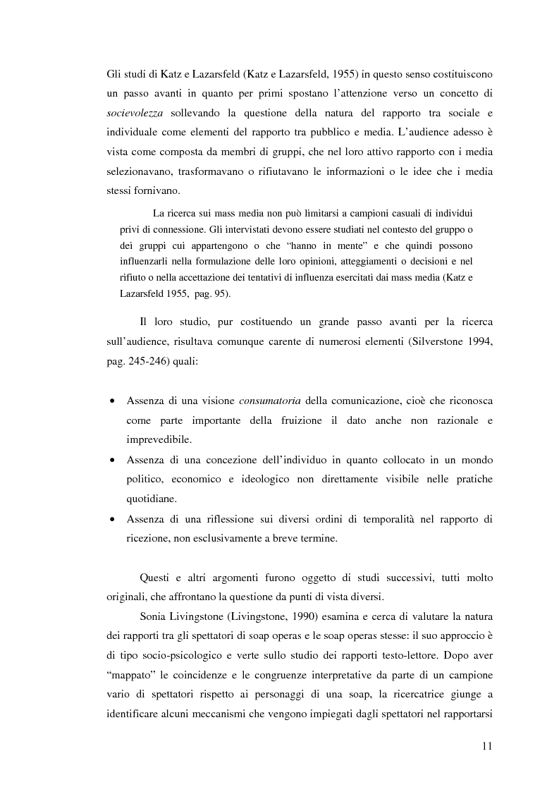Anteprima della tesi: Osservare chi guarda. Il medium televisivo negli studi di antropologia culturale, Pagina 11