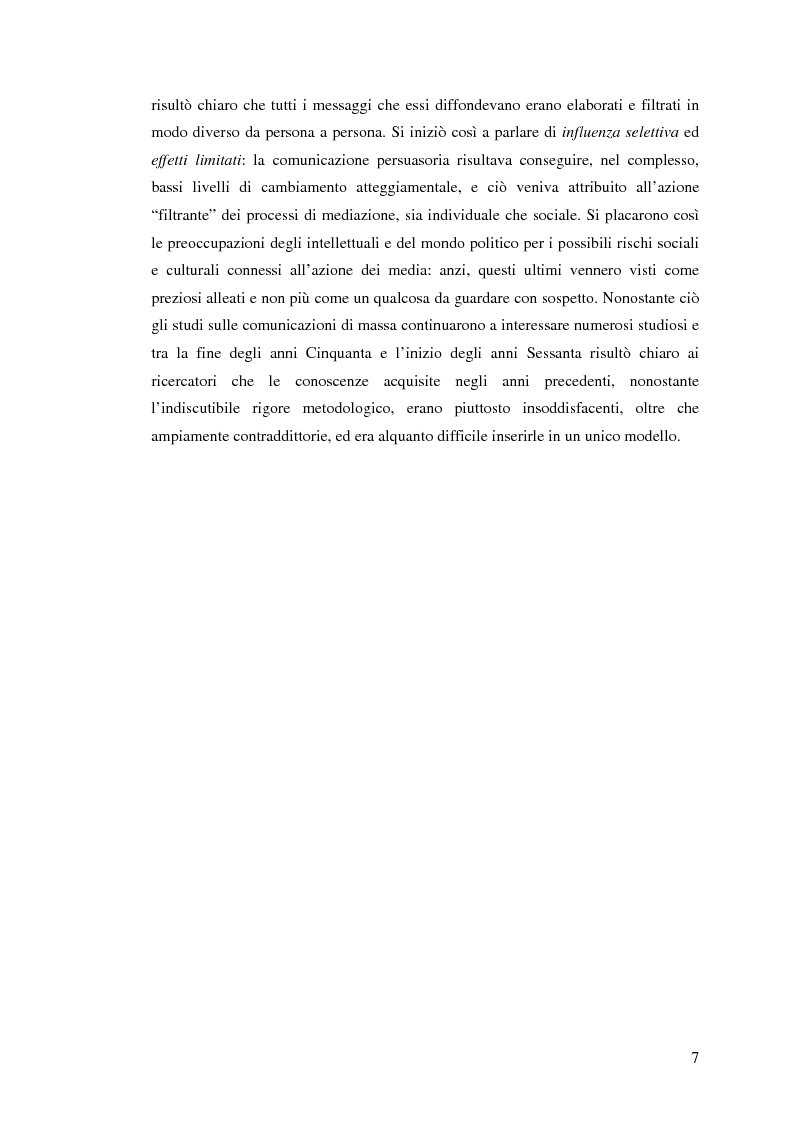 Anteprima della tesi: Osservare chi guarda. Il medium televisivo negli studi di antropologia culturale, Pagina 7