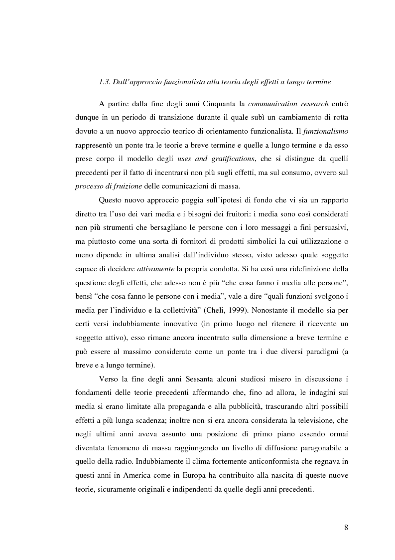 Anteprima della tesi: Osservare chi guarda. Il medium televisivo negli studi di antropologia culturale, Pagina 8
