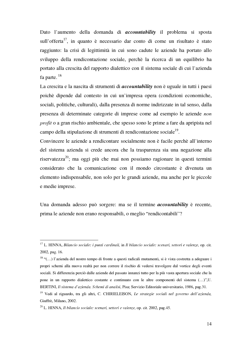 Anteprima della tesi: La responsabilità sociale nel processo di comunicazione esterna: il caso Coop, Pagina 14