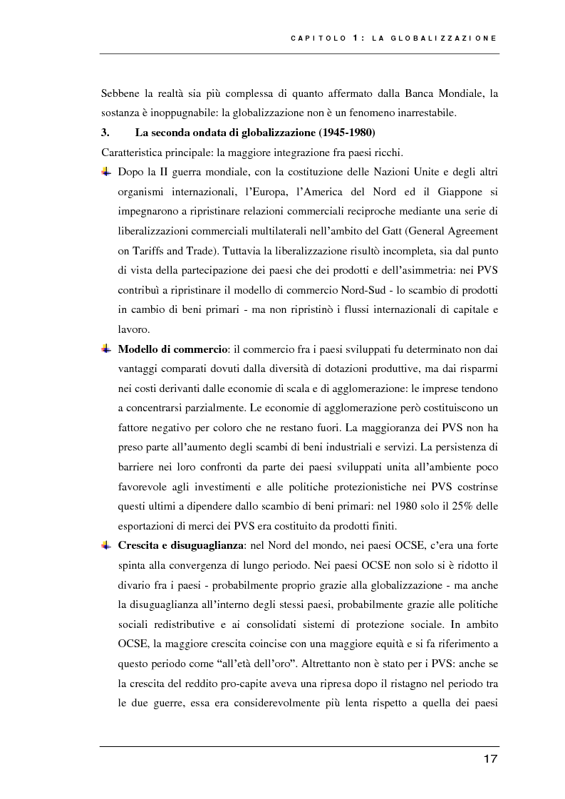 Anteprima della tesi: L'accesso delle imprese multinazionali ad un nuovo mercato. Il caso degli investimenti diretti esteri in Vietnam, Pagina 11