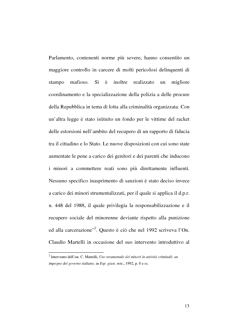 Anteprima della tesi: Reati di particolare gravità e sospensione del processo con messa alla prova dell'imputato, Pagina 10