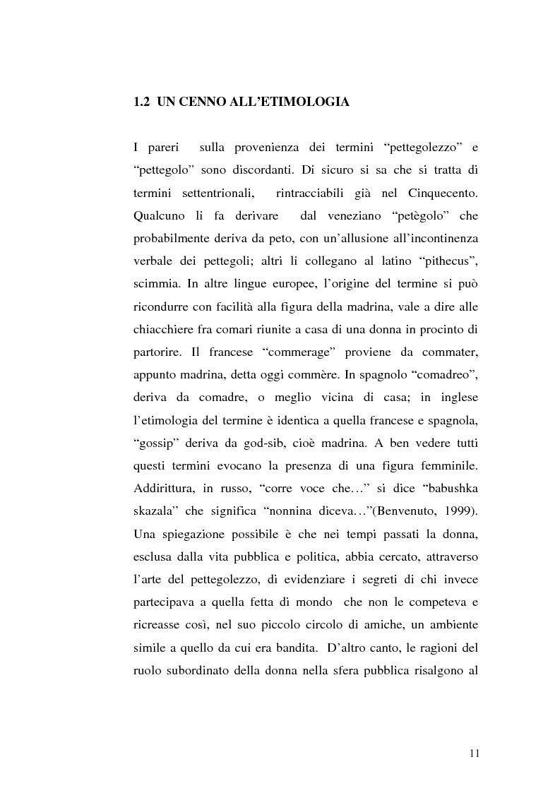 Anteprima della tesi: Il gossip "al femminile" come diretta conseguenza del sessismo ambivalente, Pagina 9