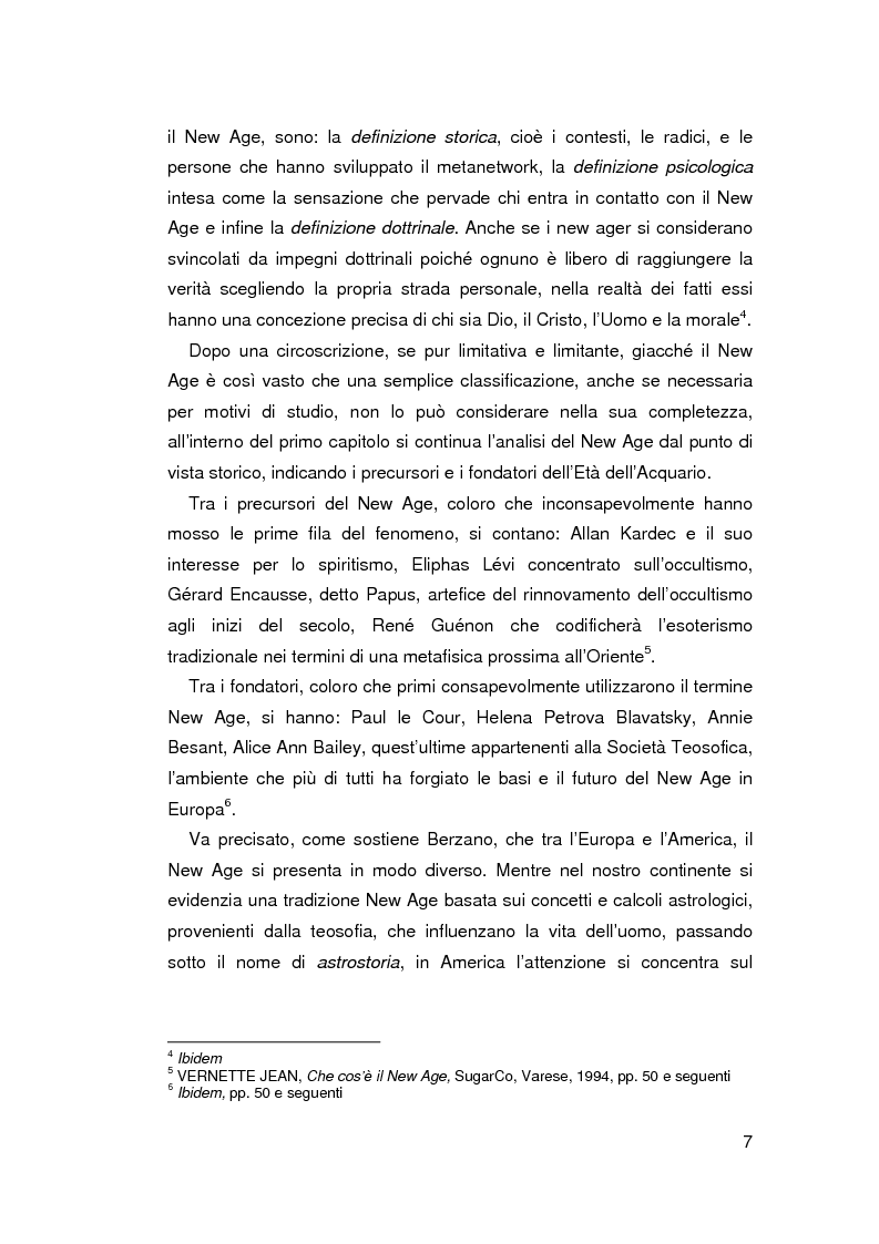 Anteprima della tesi: New Age e Scientology: nuovi movimenti religiosi?, Pagina 3
