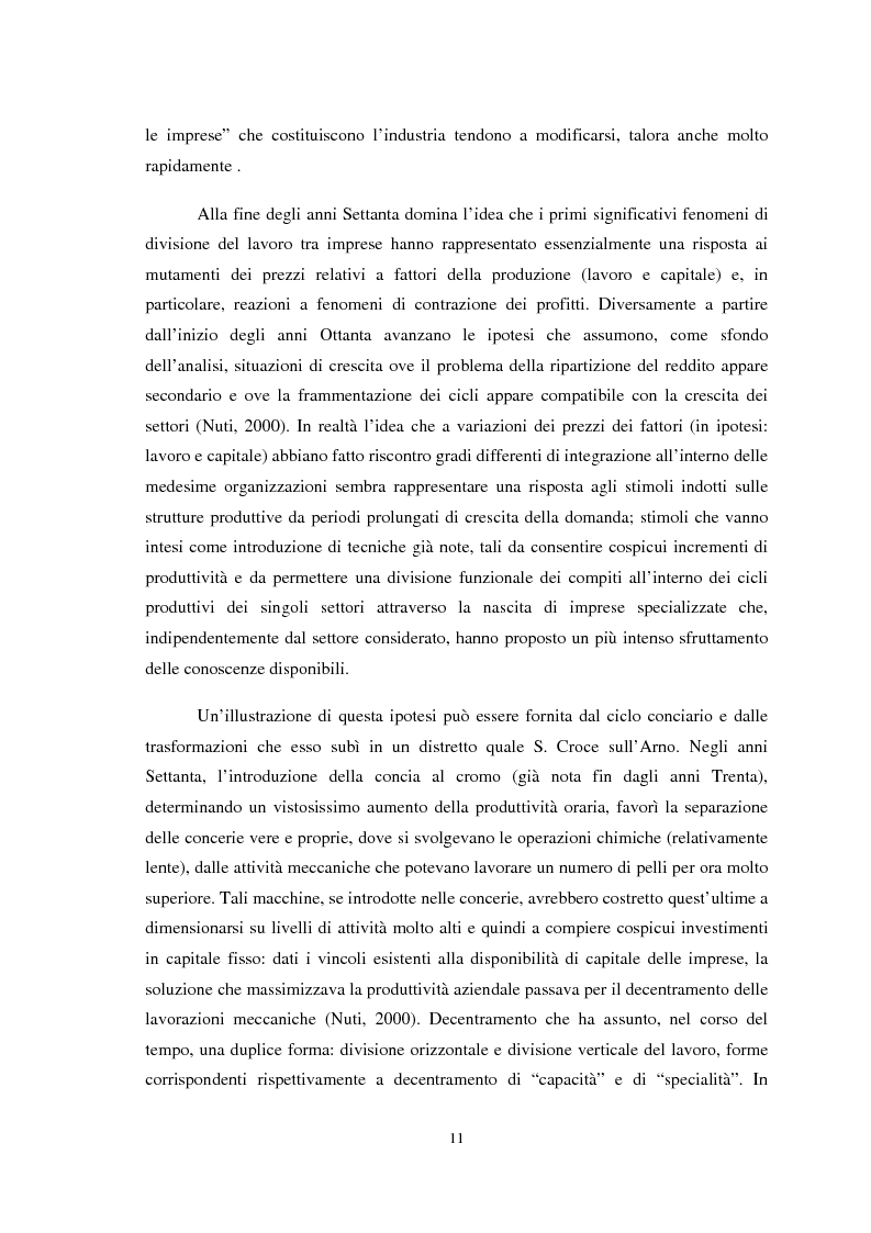 Anteprima della tesi: Il ruolo della conoscenza nei processi di internazionalizzazione dei distretti industriali, Pagina 8