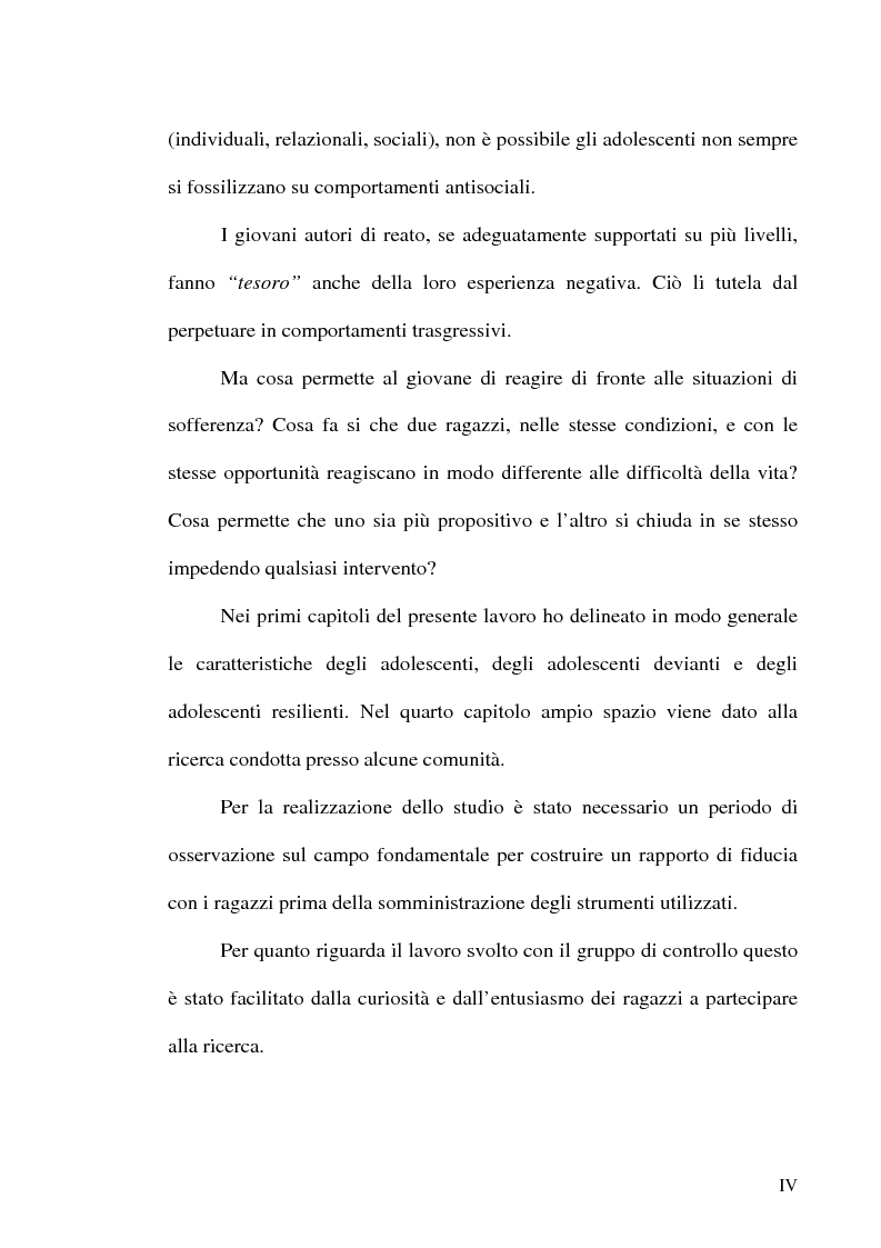 Anteprima della tesi: Comportamenti a rischio negli adolescenti: una indagine con il MMPI-A, Pagina 2