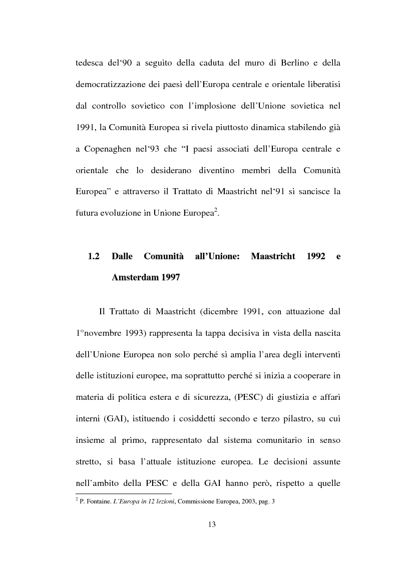 Anteprima della tesi: I non temi della campagna elettorale europea - le rappresentazioni mediali e politiche dell'istituzione europea, Pagina 8