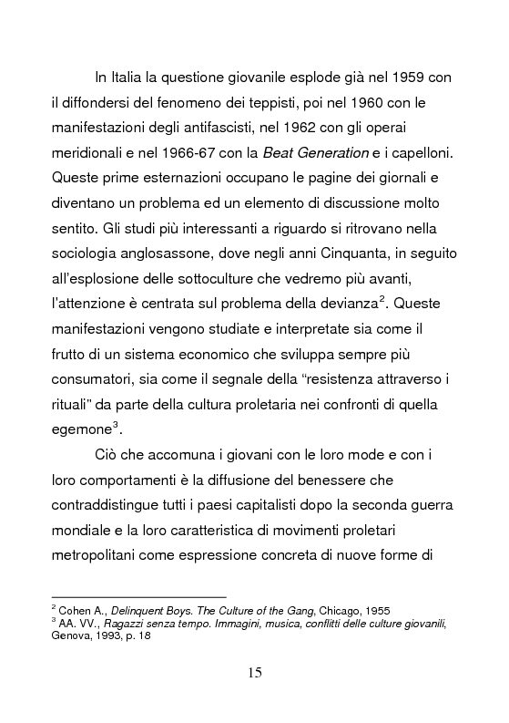 Anteprima della tesi: Underground & Commercial. Etnografia dei diversi volti dell'HipHop a Roma., Pagina 10