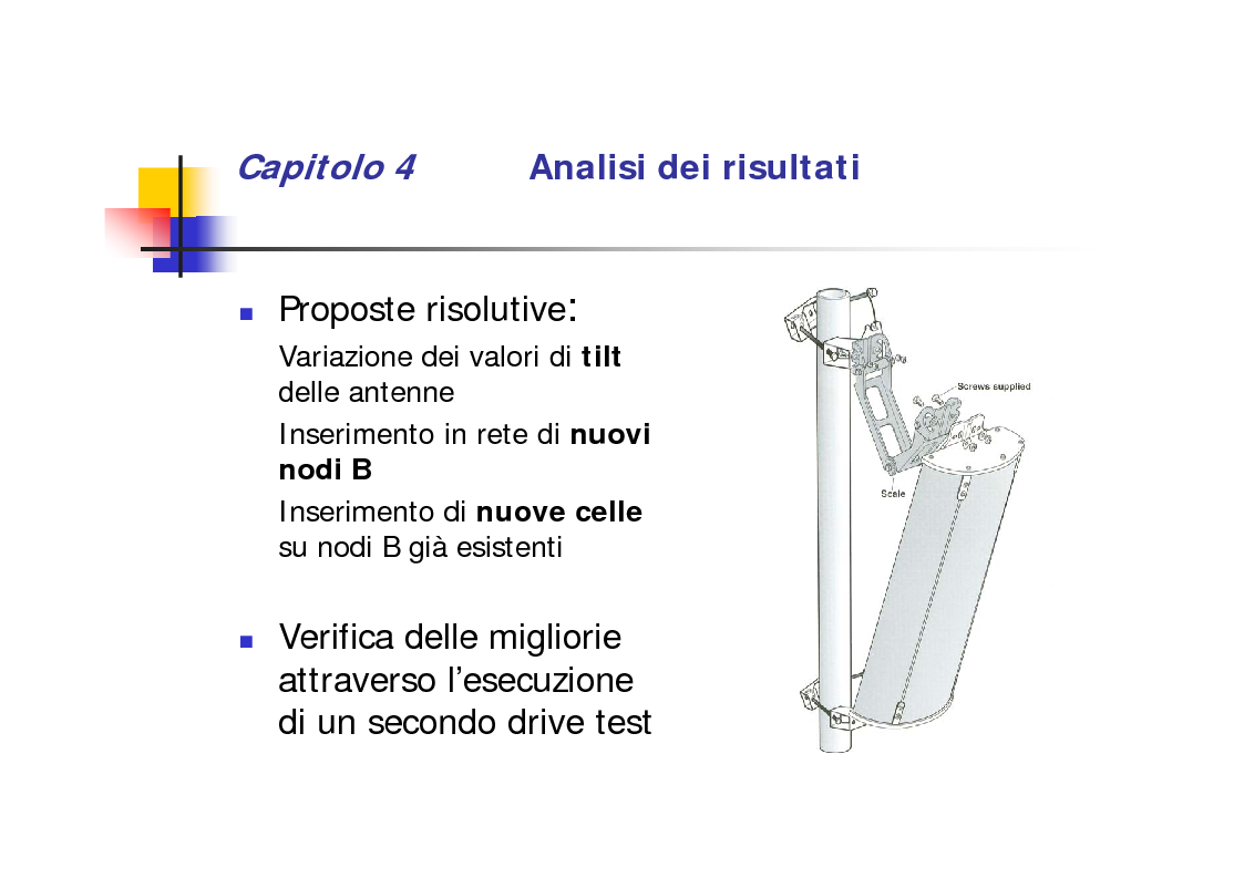 Anteprima della tesi: Criteri di ottimizzazione di una rete di terza generazione, Pagina 9