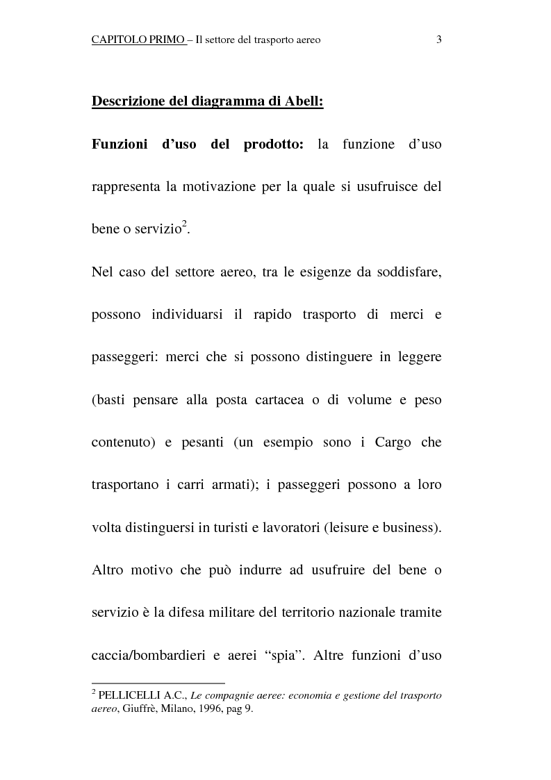 Anteprima della tesi: Trattamento contabile dei beni strumentali (aeromobili) nel settore del trasporto aereo, Pagina 8