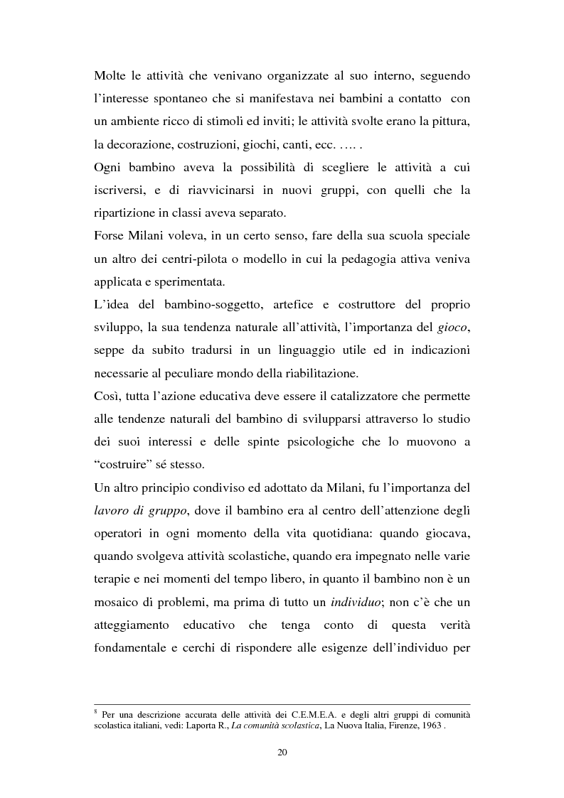 Anteprima della tesi: Gli interessi culturali dell'educatore come risorsa educativa, Pagina 13