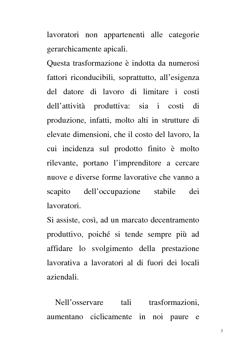 Anteprima della tesi: E - Learning e Telelavoro, Pagina 2