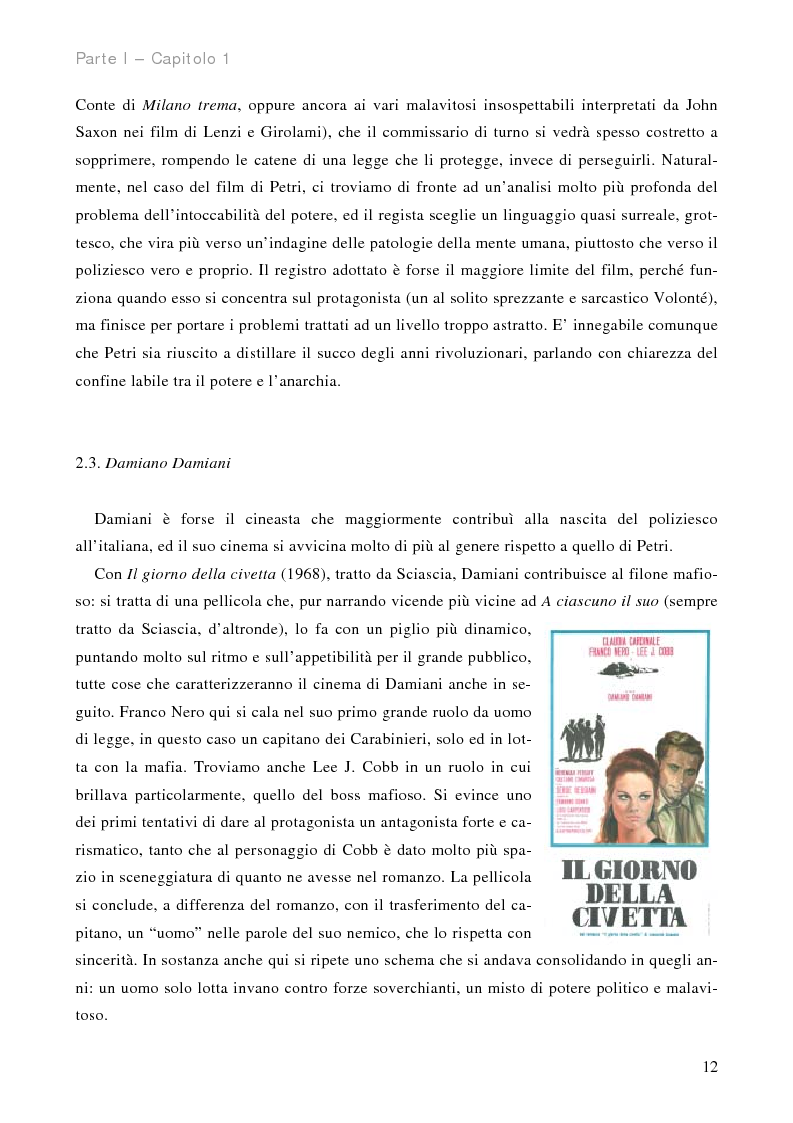 Anteprima della tesi: Stagioni di piombo - Il cinema poliziesco all'italiana, Pagina 12