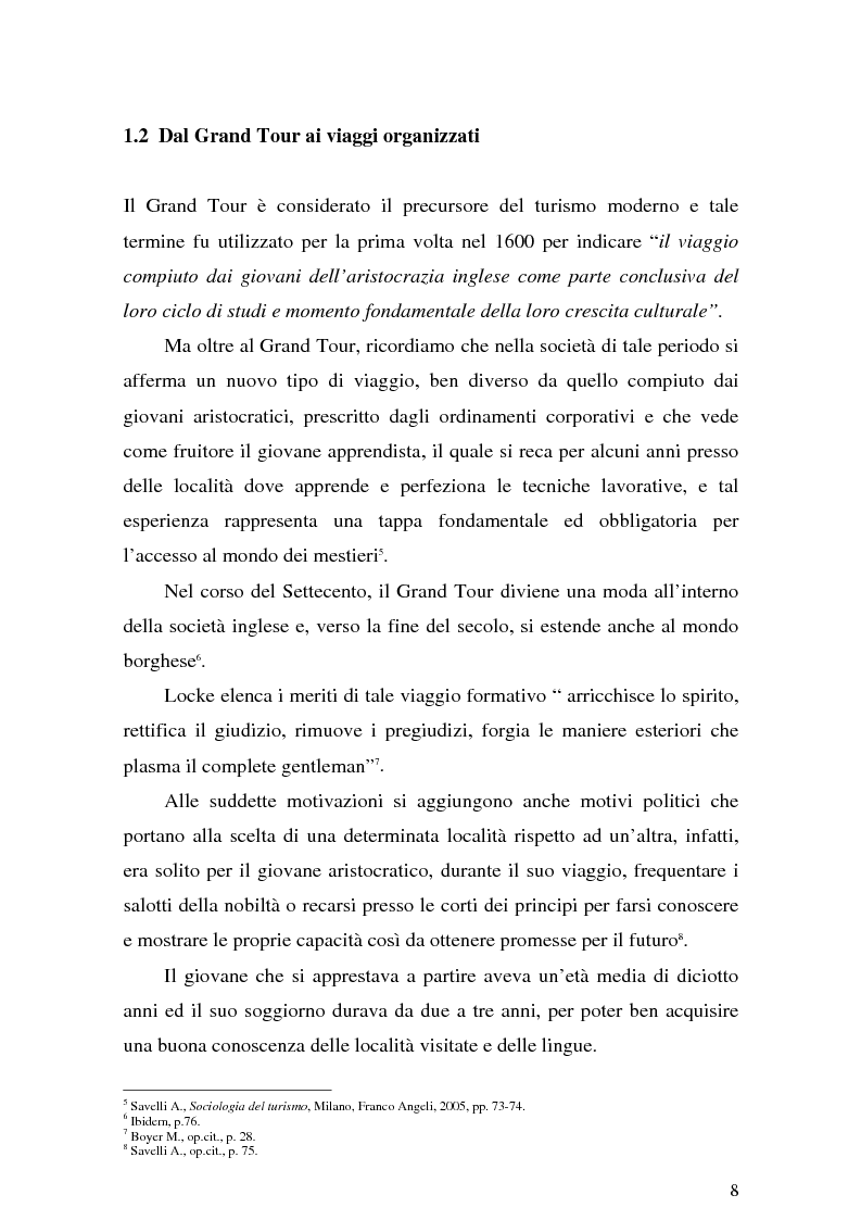 Anteprima della tesi: Sfida ad un turismo sostenibile, Pagina 6