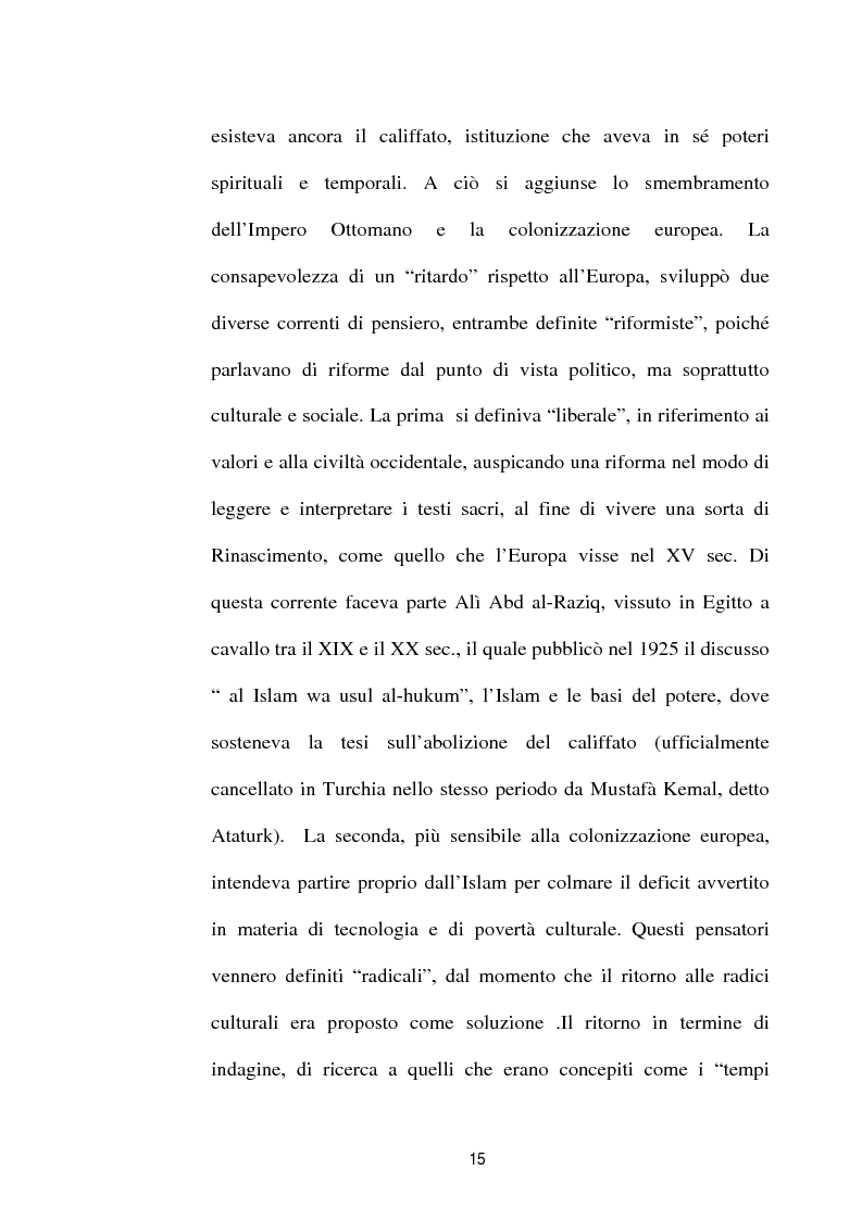 Anteprima della tesi: I diversi volti del terrorismo islamico, Pagina 15
