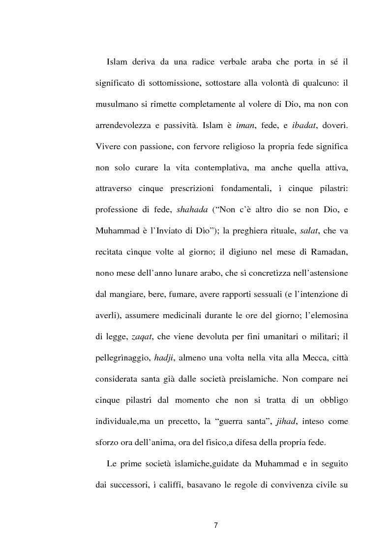 Anteprima della tesi: I diversi volti del terrorismo islamico, Pagina 7