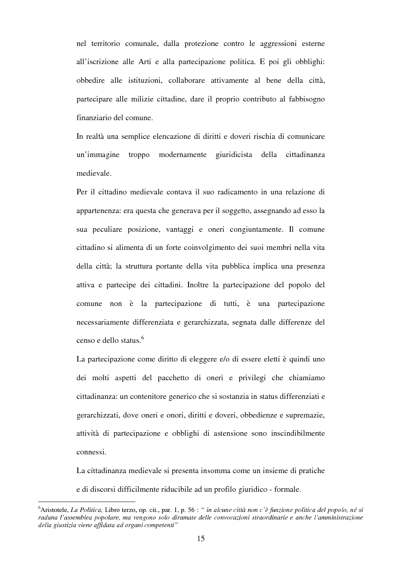 Anteprima della tesi: La cittadinanza tra antichità e postmodernità, Pagina 12