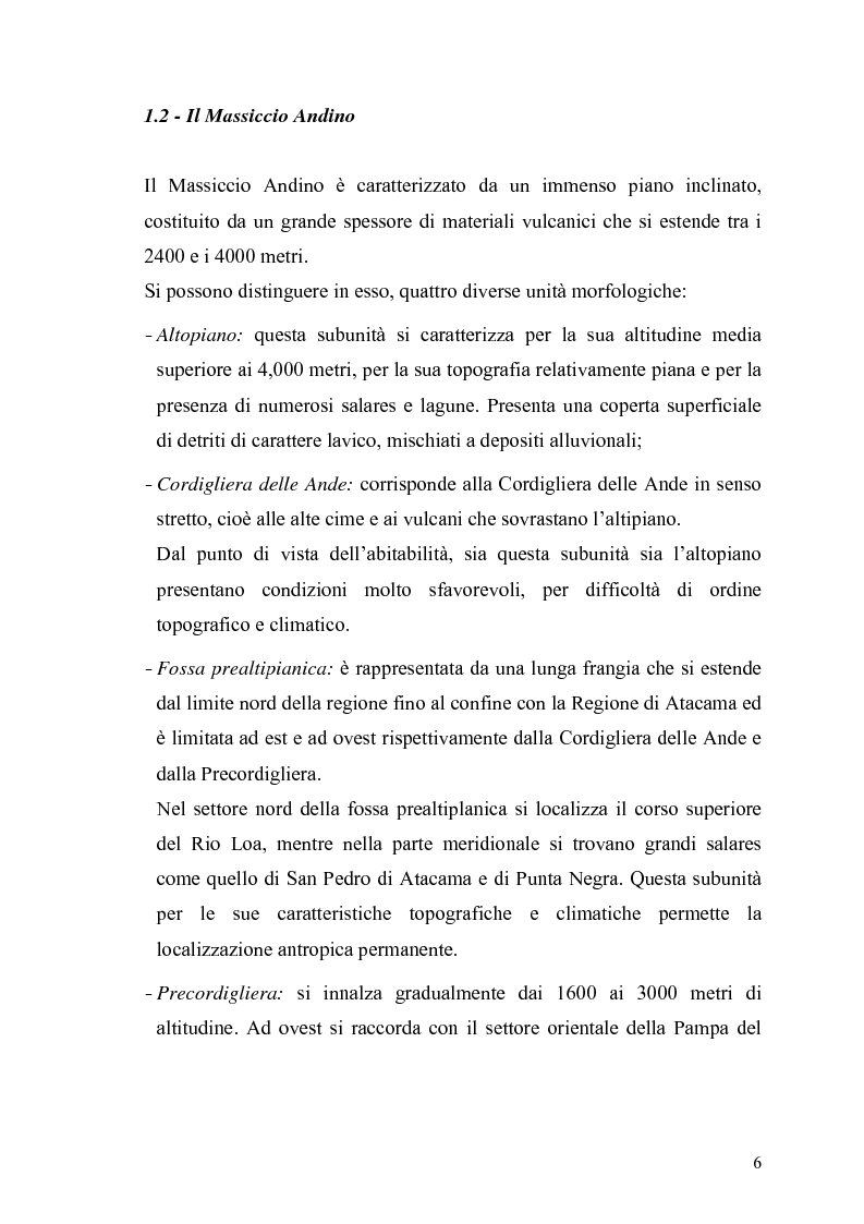 Anteprima della tesi: Studio geomorfologico della costa della città di Antofagasta (Cile), Pagina 6