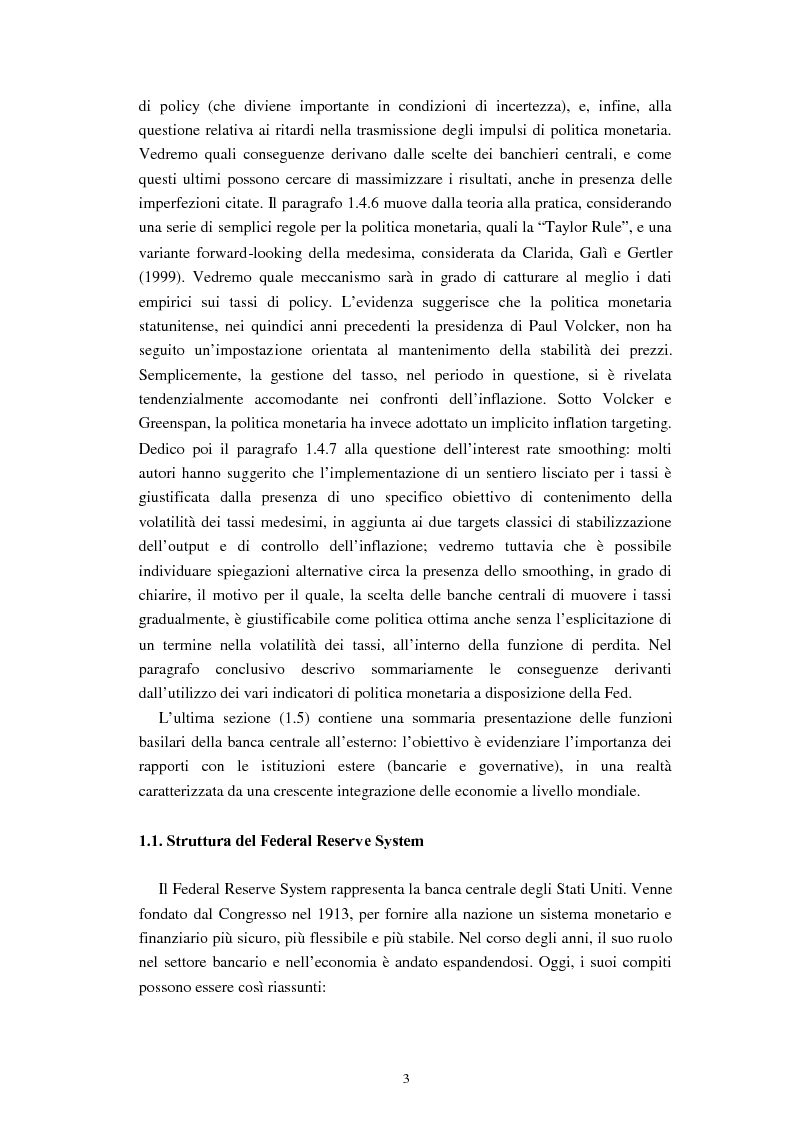 Anteprima della tesi: Il ruolo dei modelli macroeconomici nelle decisioni della FED: un'analisi della recessione del 90-91, Pagina 8