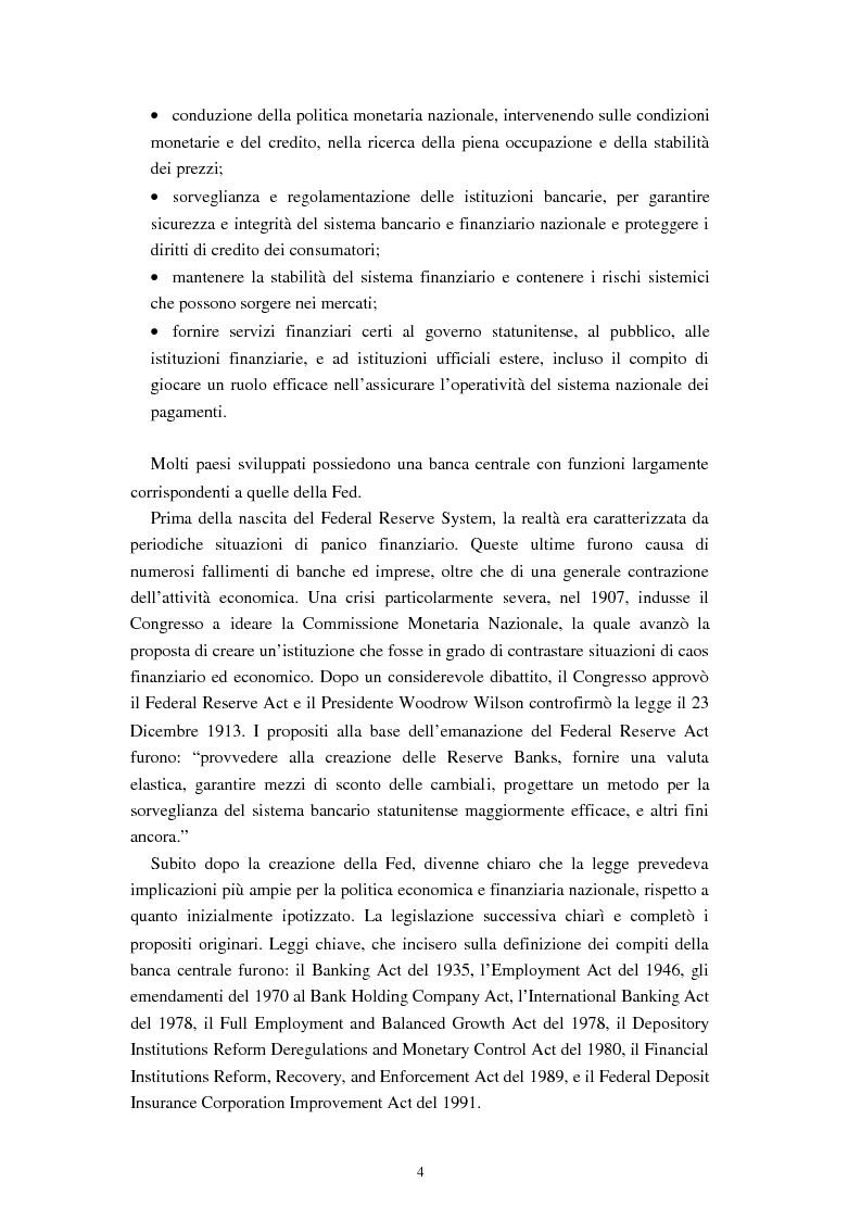 Anteprima della tesi: Il ruolo dei modelli macroeconomici nelle decisioni della FED: un'analisi della recessione del 90-91, Pagina 9