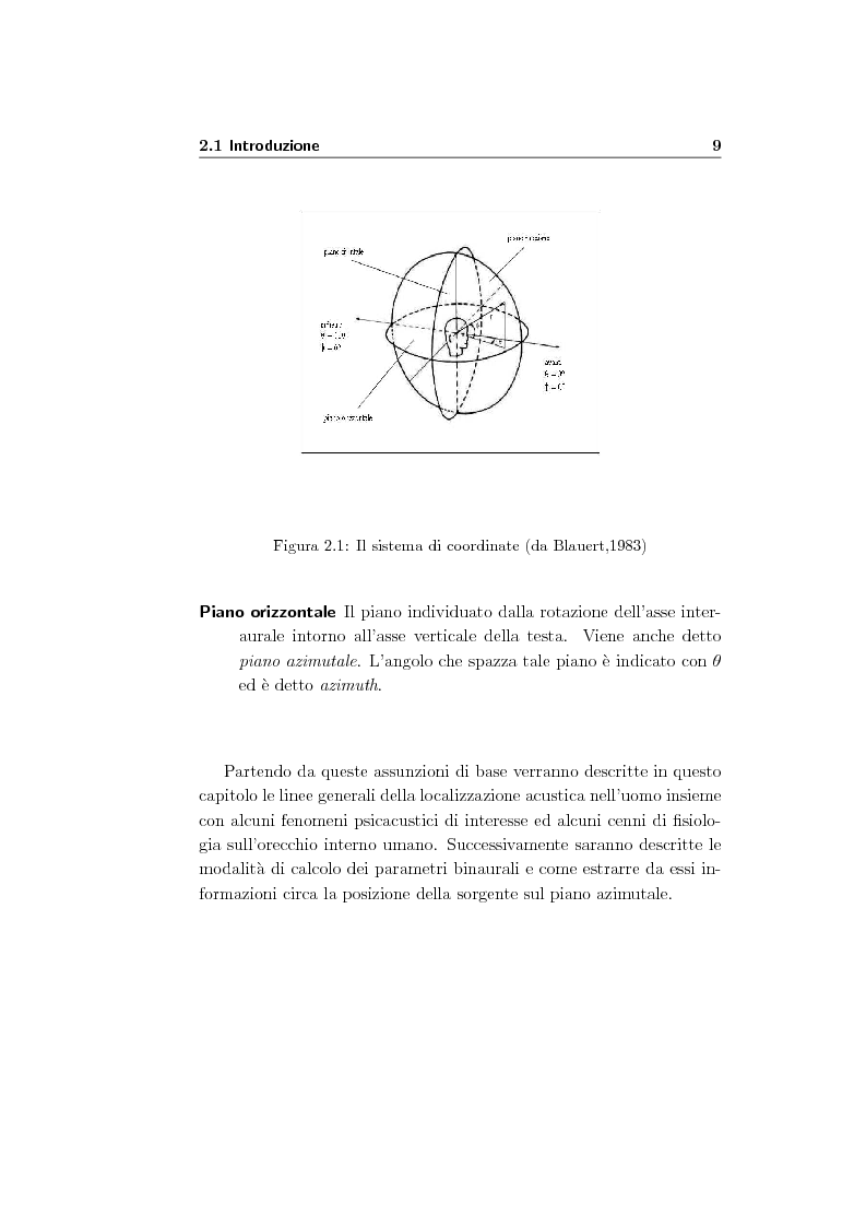 Anteprima della tesi: Localizzazione Acustica in Ambiente Robotico, Pagina 7