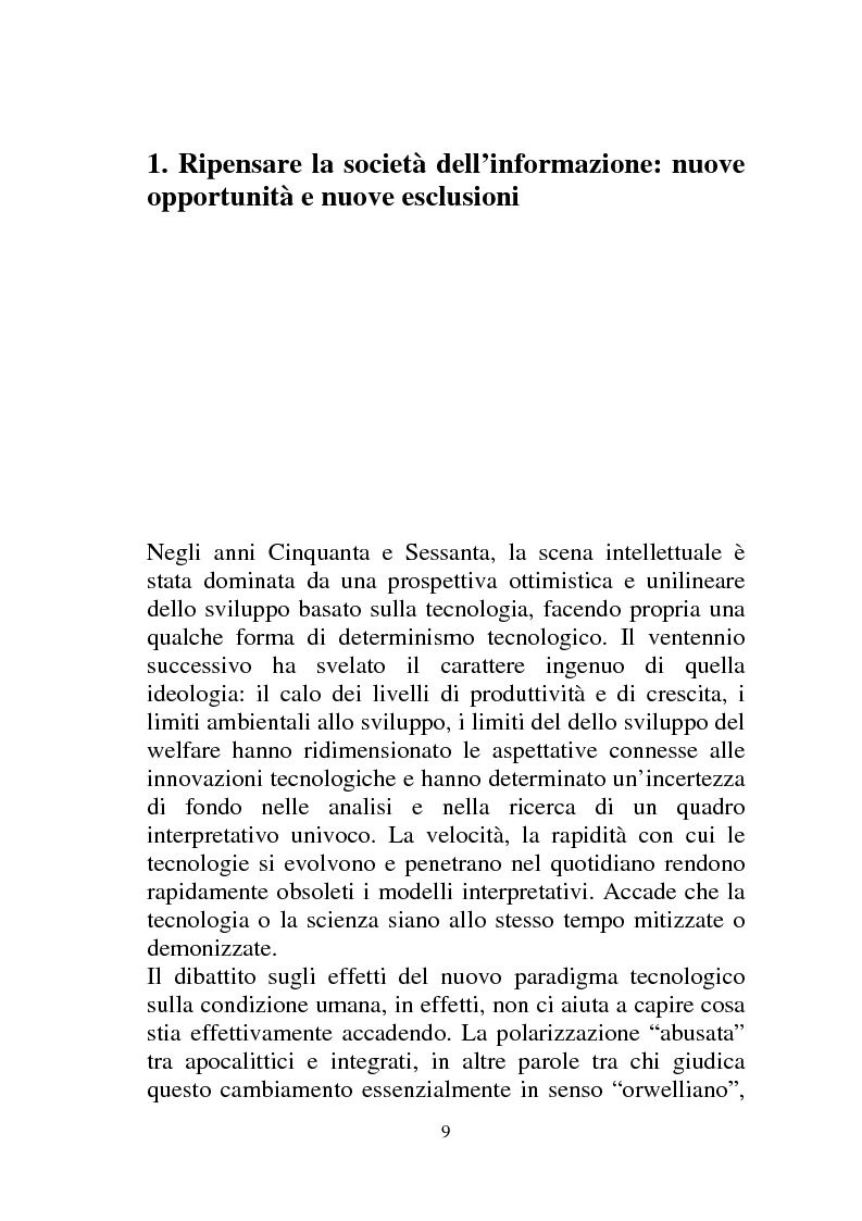 Anteprima della tesi: Digital con-divide. Condivisione e software libero nella lotta al digital divide., Pagina 7