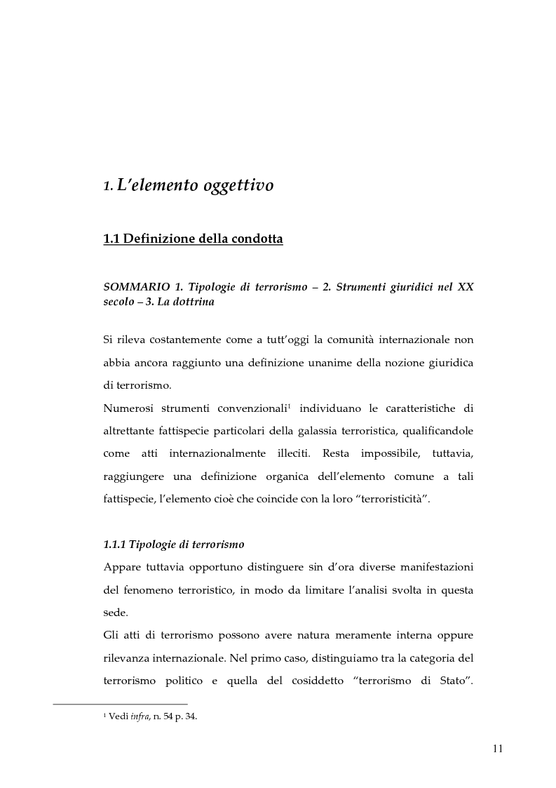 Anteprima della tesi: Terrorismo, responsabilità internazionale degli Stati e uso unilaterale della forza, Pagina 5