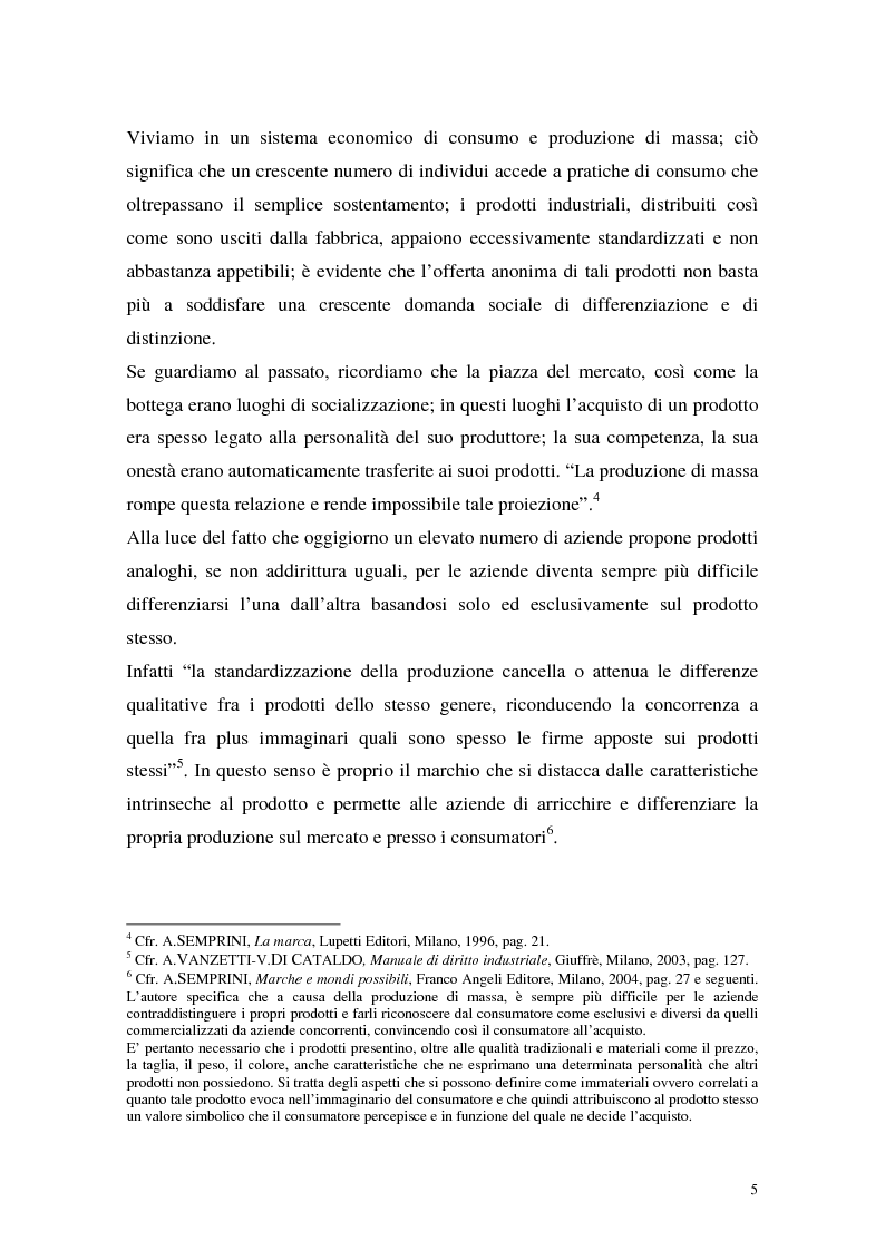 Anteprima della tesi: Nomi e segni notori (art. 21 n.3 legge marchi), Pagina 3