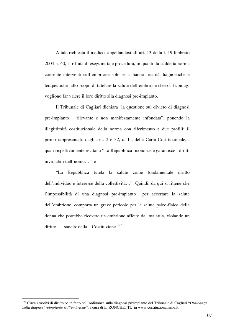Anteprima della tesi: Le sentenze di ammissibilità del referendum in materia di procreazione medicalmente assistita, Pagina 2