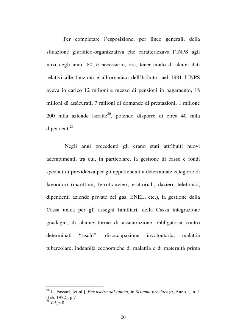 Anteprima della tesi: Amministrazione Pubblica e innovazione: il processo di riforma dell'INPS (1979-2005), Pagina 15