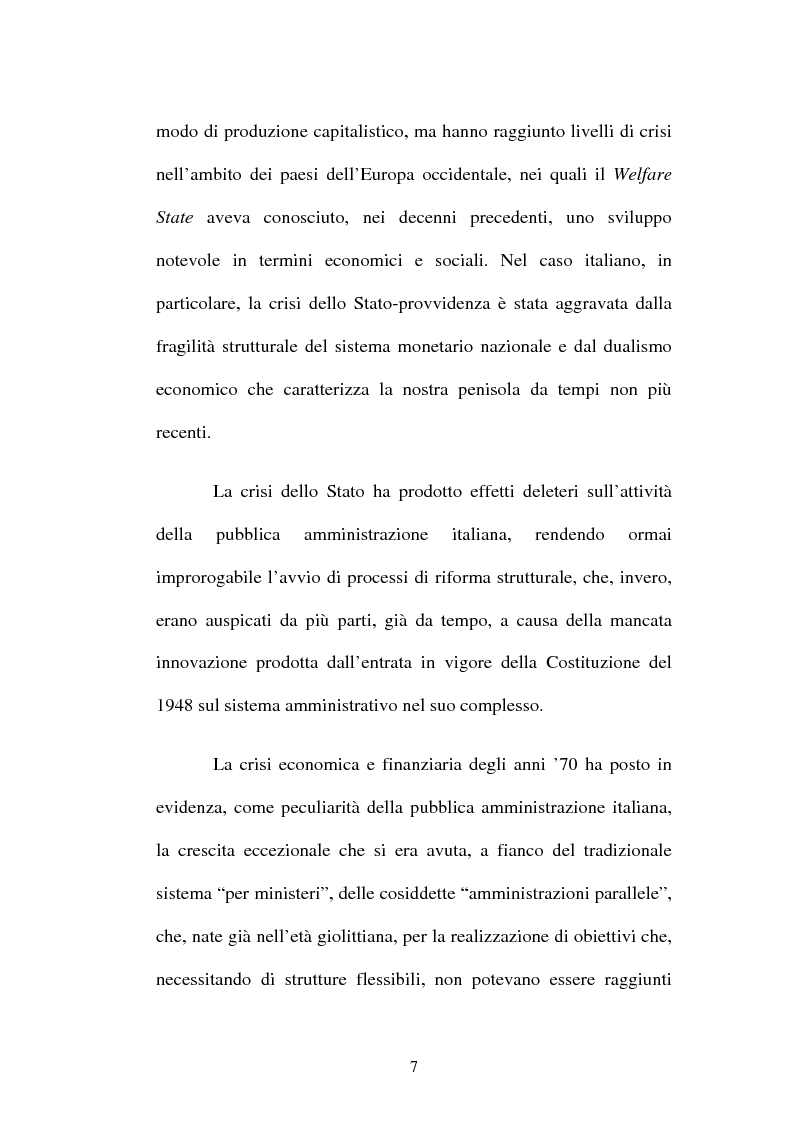 Anteprima della tesi: Amministrazione Pubblica e innovazione: il processo di riforma dell'INPS (1979-2005), Pagina 2