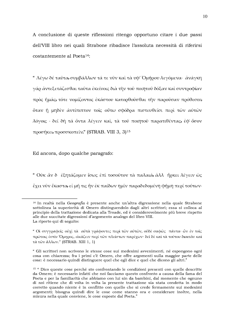 Anteprima della tesi: Epiro, Macedonia, Tracia e Tessaglia (Strab. VII 7 e frammenti; IX 5). Introduzione alle problematiche del testo, versione, note e spunti per un commento, Pagina 10
