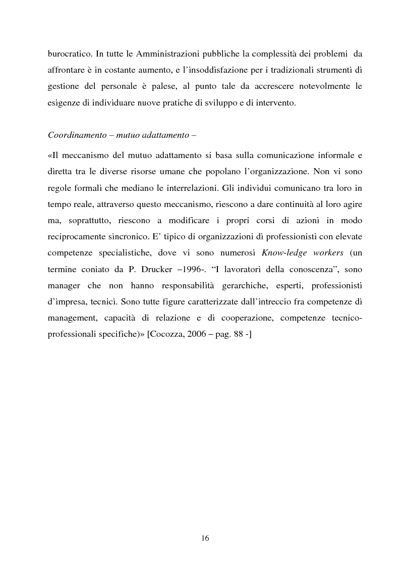 Anteprima della tesi: Strategie organizzative, customer satisfaction e devolution nelle politiche di governance regionale: il caso Regione Abruzzo, Pagina 12
