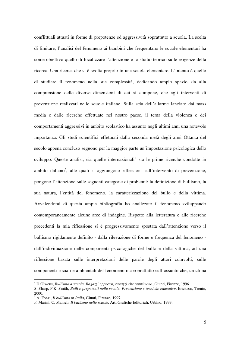 Anteprima della tesi: Chi media i bulli. Bullismo e devianza: analisi e ricerca., Pagina 3