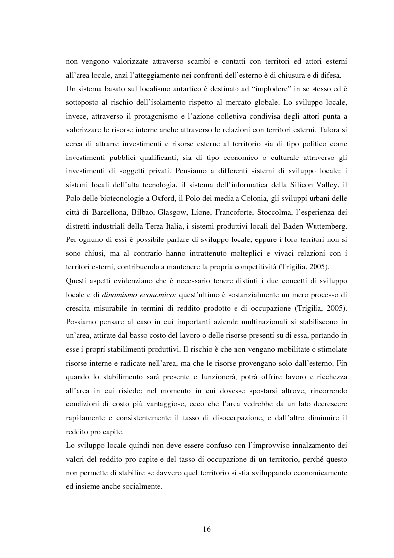 Anteprima della tesi: Università e Sviluppo Locale: il caso del Polo Universitario ''Città di Prato'', Pagina 12