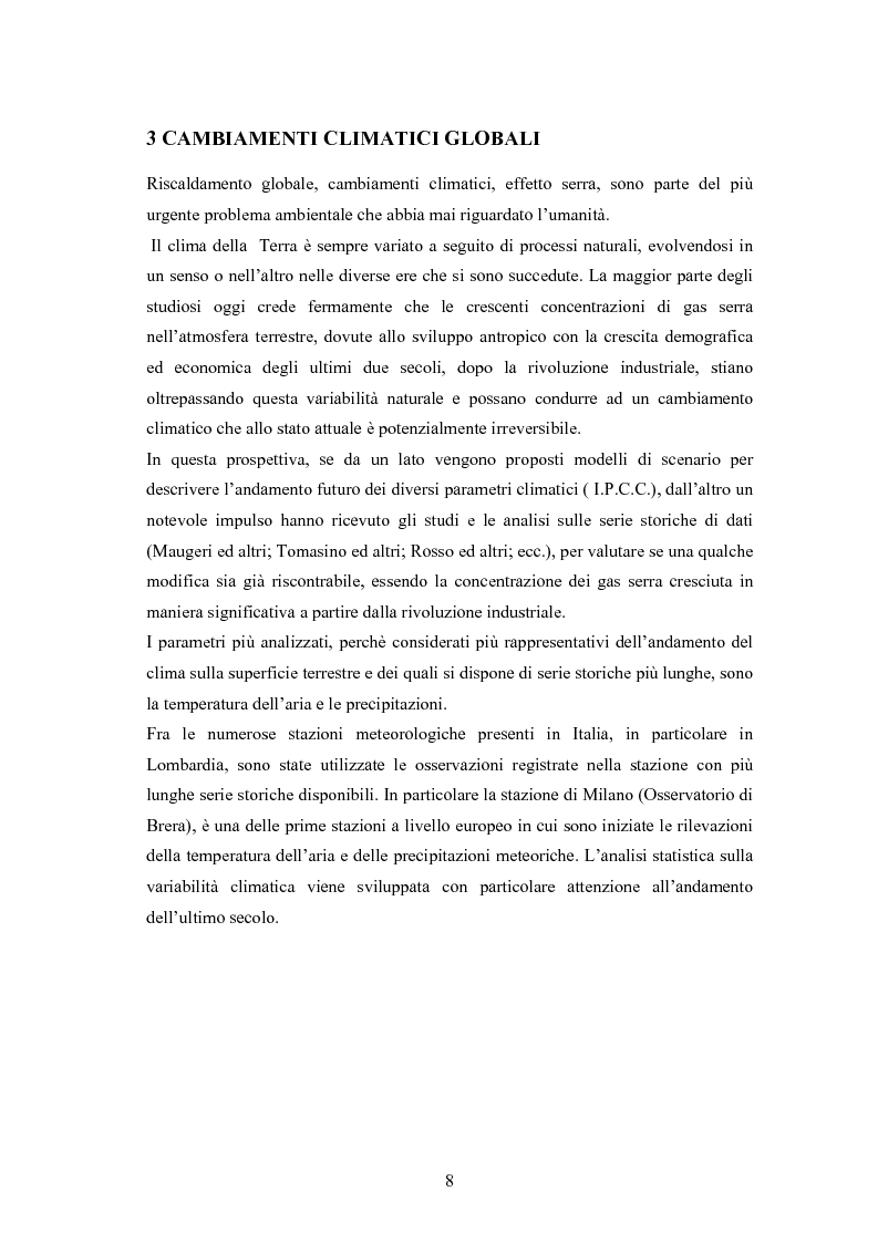 Anteprima della tesi: Il cambiamento di copertura del suolo e del clima sulla risposta idrologica del bacino dell’Olona, Pagina 6