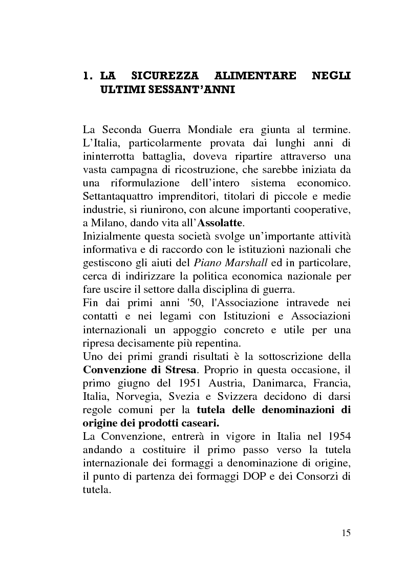 Anteprima della tesi: La sicurezza alimentare tra normativa, ruolo dell'Authority e comunicazione del rischio, Pagina 10