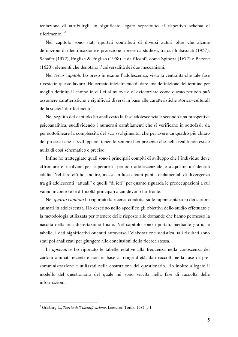 Anteprima della tesi: Il cartone animato: un approccio psicodinamico, Pagina 3