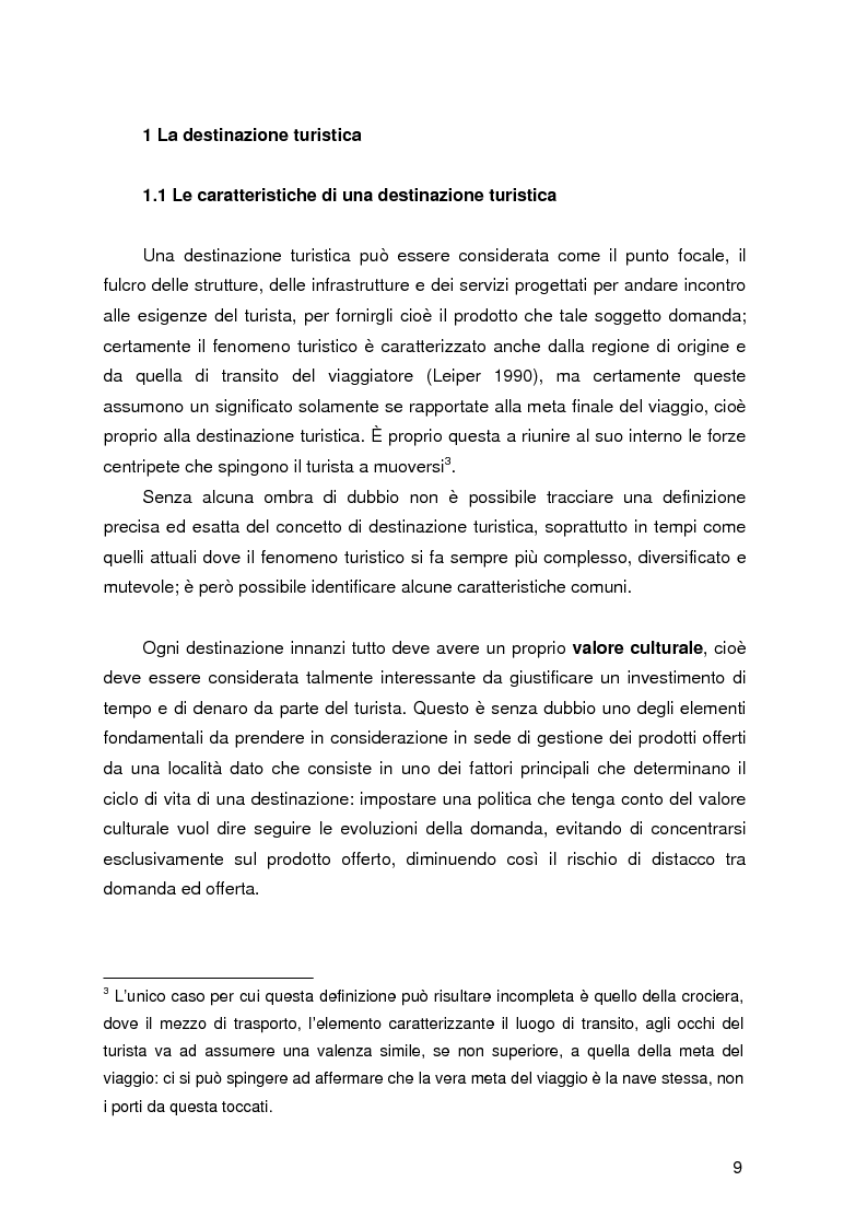 Anteprima della tesi: Destinazione e Cluster Turistici: un'applicazione all'Oasi egiziana di Siwa, Pagina 4