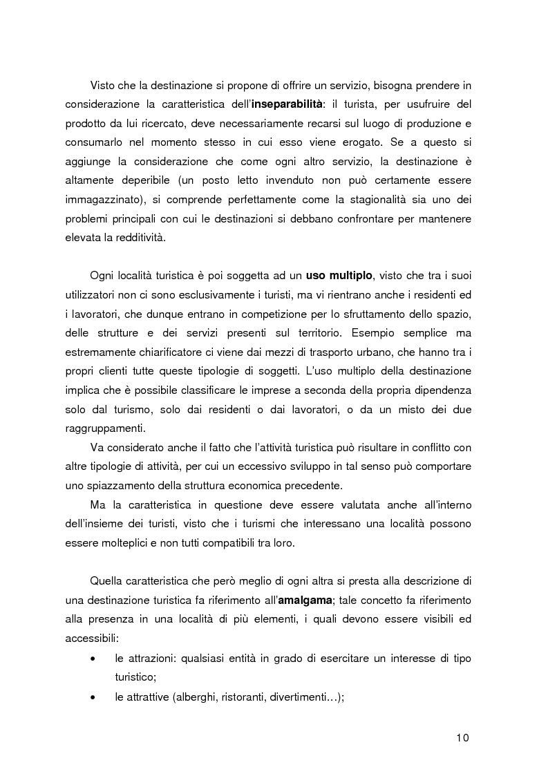 Anteprima della tesi: Destinazione e Cluster Turistici: un'applicazione all'Oasi egiziana di Siwa, Pagina 5