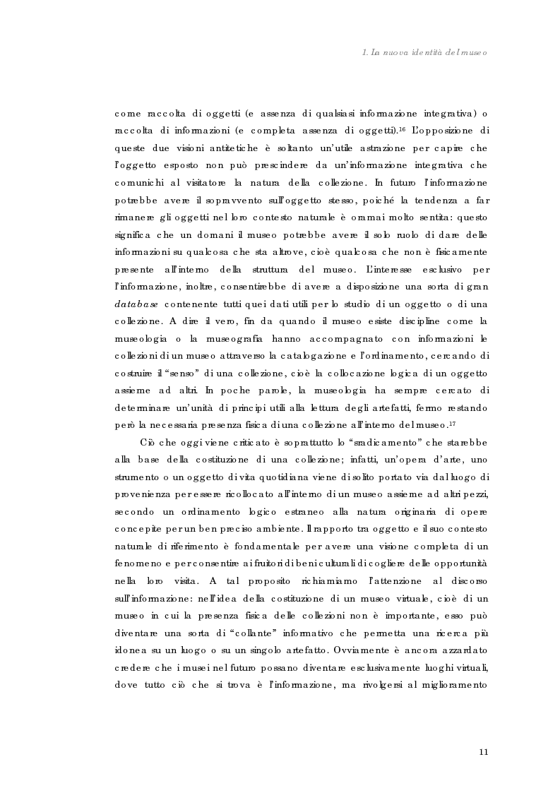 Anteprima della tesi: Design nel museo. Strategie di merchandising, Pagina 14