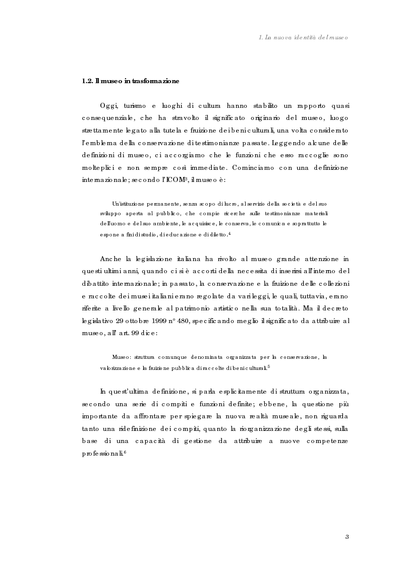 Anteprima della tesi: Design nel museo. Strategie di merchandising, Pagina 6