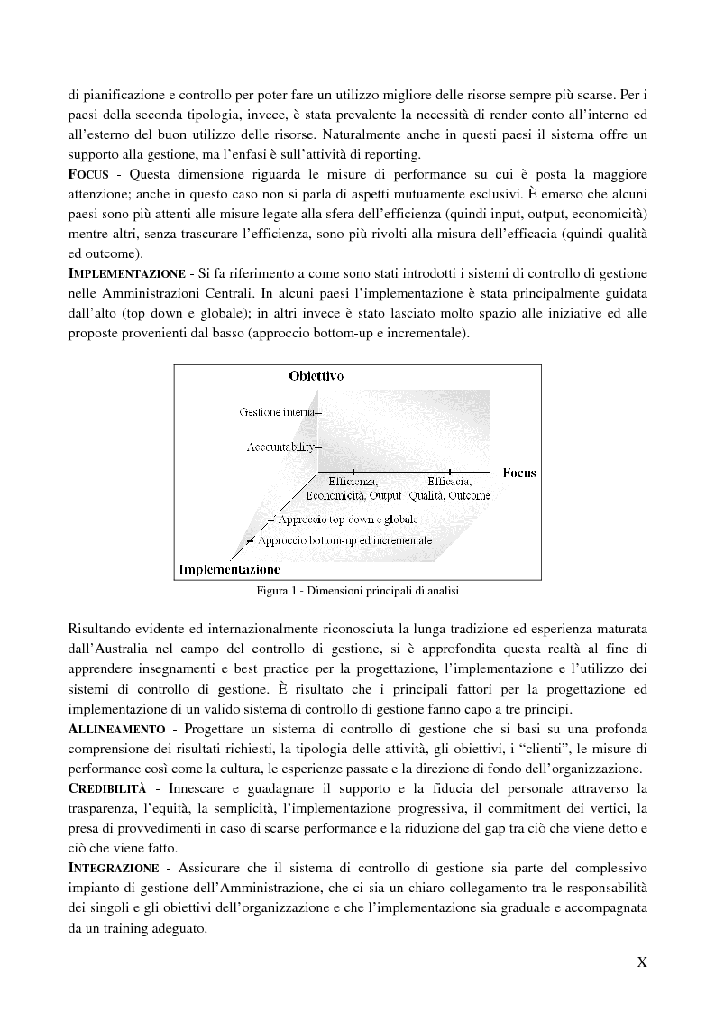Anteprima della tesi: I sistemi di controllo di gestione nelle amministrazioni centrali, Pagina 6